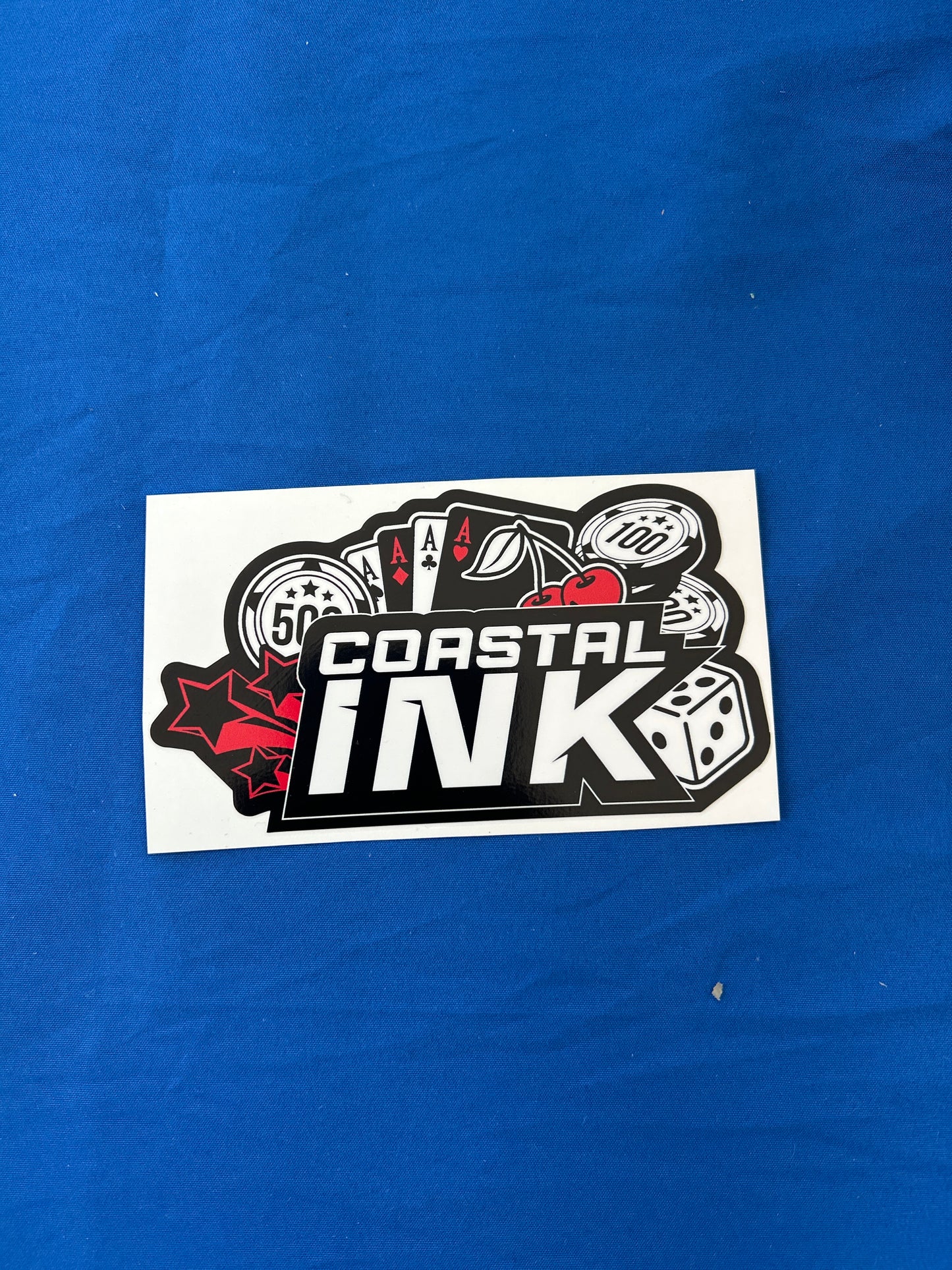Vegas Coastal Ink Sticker- L